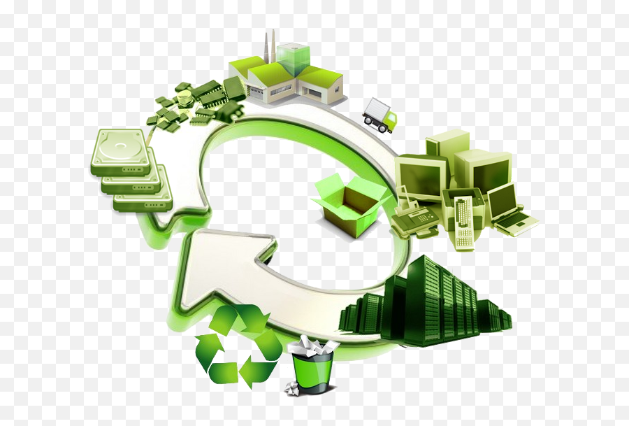 E - Waste Recycling Service Provider Pune Green It Recycling Waste Management Png,Recycle Icon Png