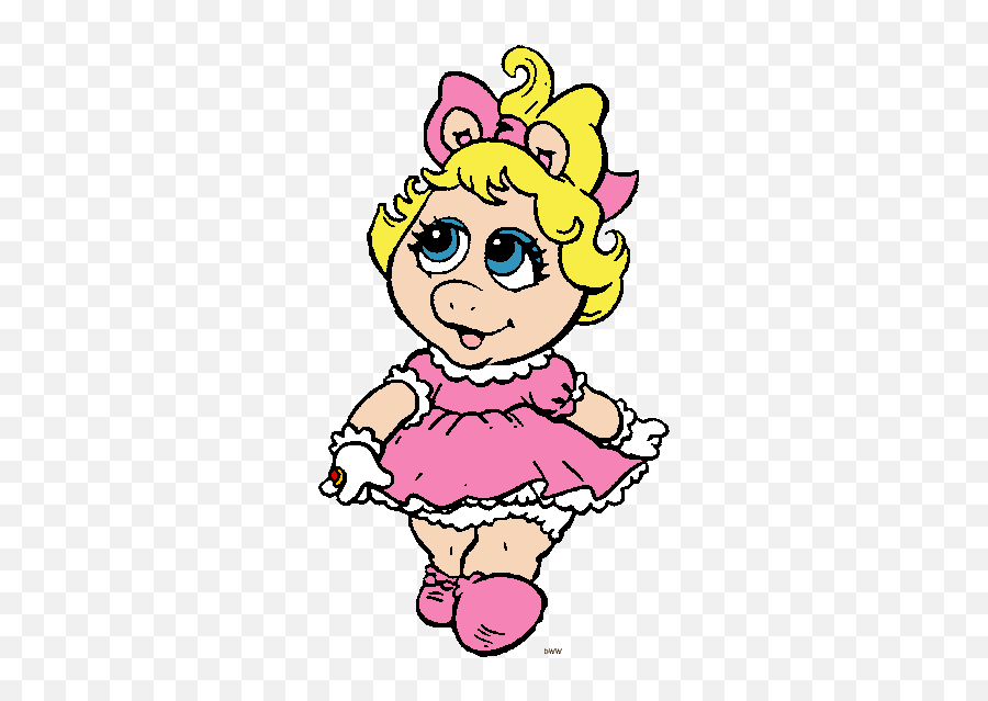 Library Of Kermit U0026 Miss Piggy Royalty Free Stock Png Files - Muppet Baby Miss Piggy,Kermit Transparent