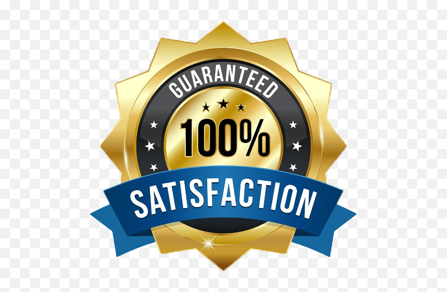100 Satisfaction Guarantee Logo Png - 100 Satisfaction Guarantee Logo,Satisfaction Guaranteed Logo