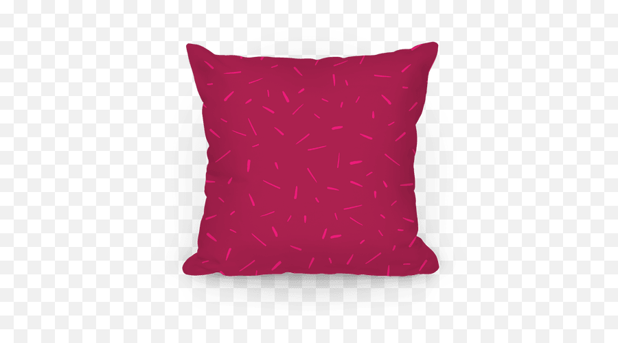 Pink Confetti Pattern Pillow - Cushion Png,Pink Confetti Png