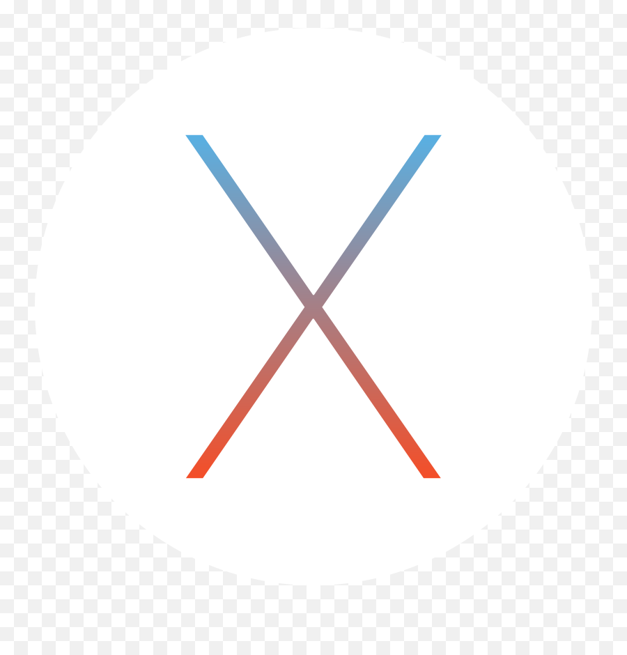 Os X El Capitan Logo - Series Of Graphical User Interface Based Operating Systems Png,Operating Systems Logos