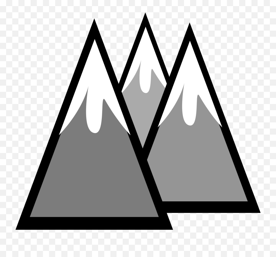 Mountain Clipart Mountains Id Pictures - Snow Capped Mountain Clipart Png,Mountain Clipart Png