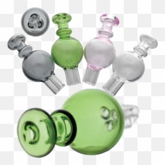 Gattling Glass Directional Carb Cap - Headphones png