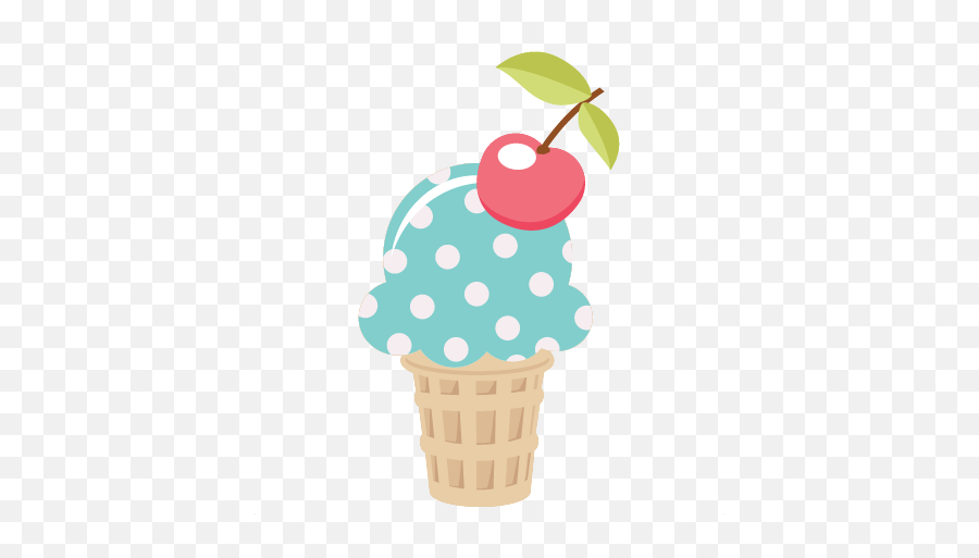 Ice Cream Cone Svg Scrapbook Cut File Cute Clipart Files For - Cute Transparent Background Summer Clipart Png,Ice Cream Clipart Transparent Background