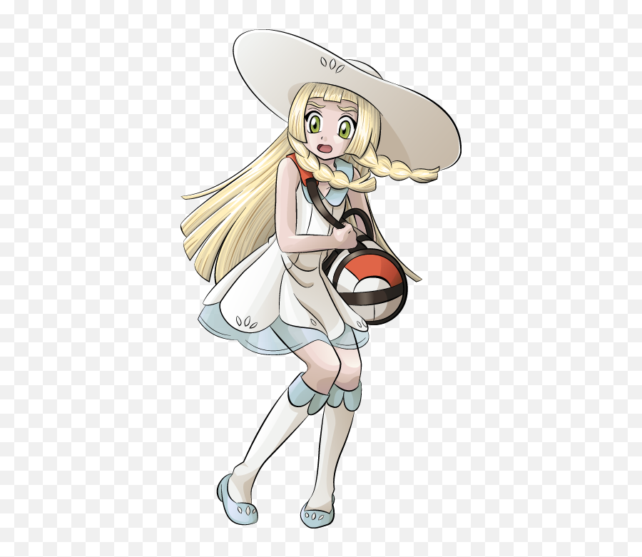 Lillie - Cartoon Png,Pokemon Trainer Transparent