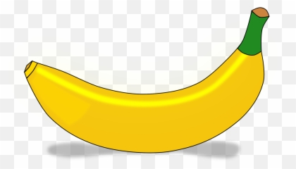 Library Of Plantain Tree Graphic Royalty Free Png - Small Banana Clipart