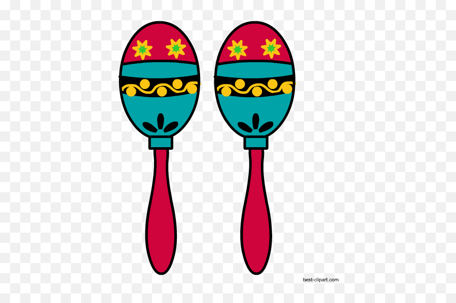 Download Free Mexican Clip Art Images And Illustrations - Printable Cinco De Mayo Photo Booth Props Png,Maracas Png