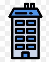 Town Architectonic Office Block Buildings Urban - Icon Color Png