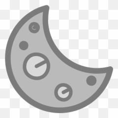 Crescent Moon Sign - Free Vector Graphic On Pixabay Arrow Button Png,Crescent Png