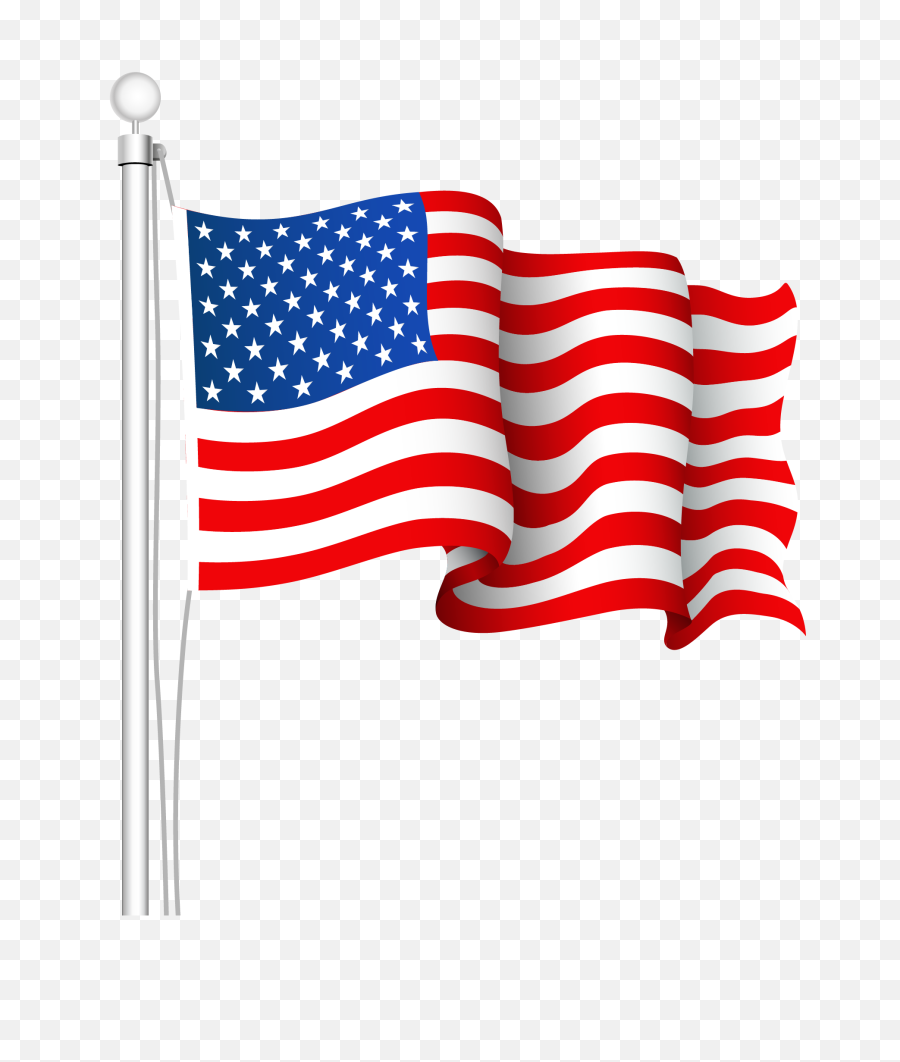 Usa Flag Png Transparent Image - Waving American Flag Drawing,American Flag Png Free