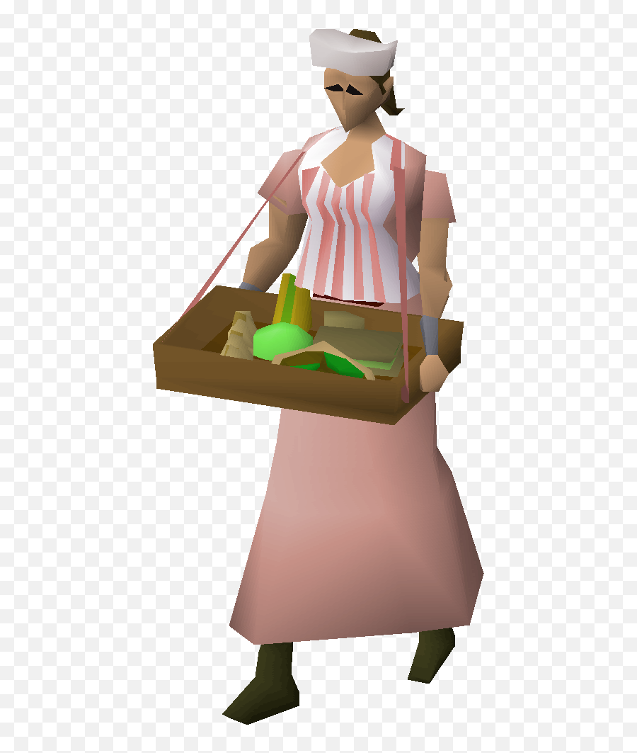 Sandwich Lady - Osrs Wiki Chair Png,Lady Png