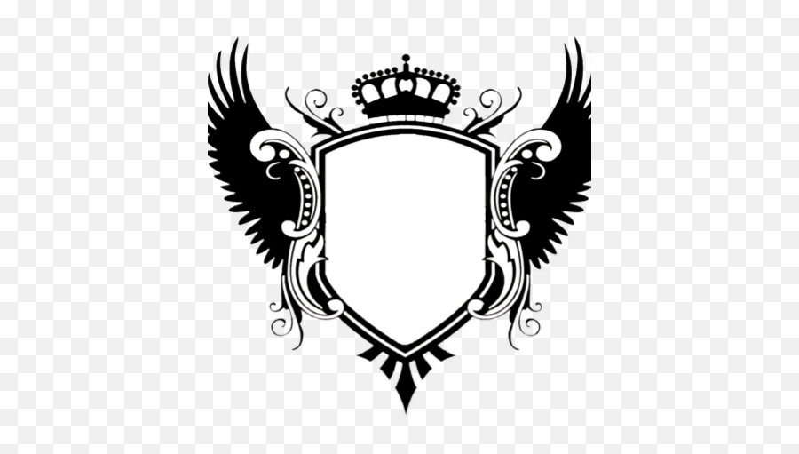 Family Crest Tattoo - Logo Design Wings Logo Png,Blank Shield Logo