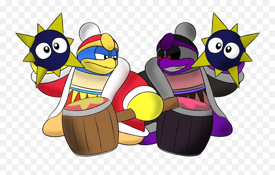 Kirby - Kirby Star Allies Parallel Dedede Png,King Dedede Png