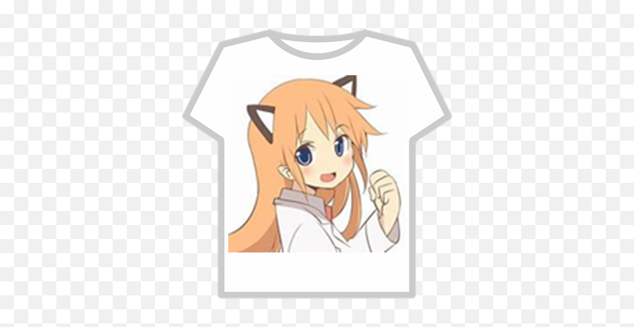 Nichijou - Neko Roblox Anime T Shirts Png,Nichijou Logo - free