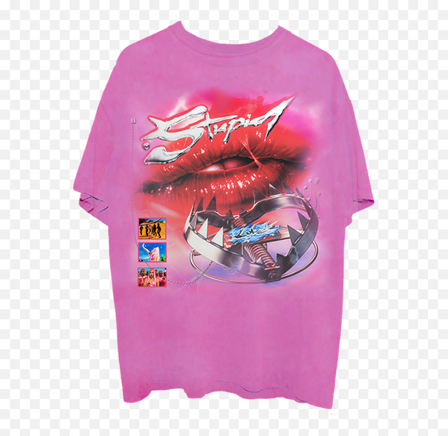 Stupid Love T - Shirt Ii Digital Album Lady Gaga Stupid Love Shirt Png,Purple Shirt Png