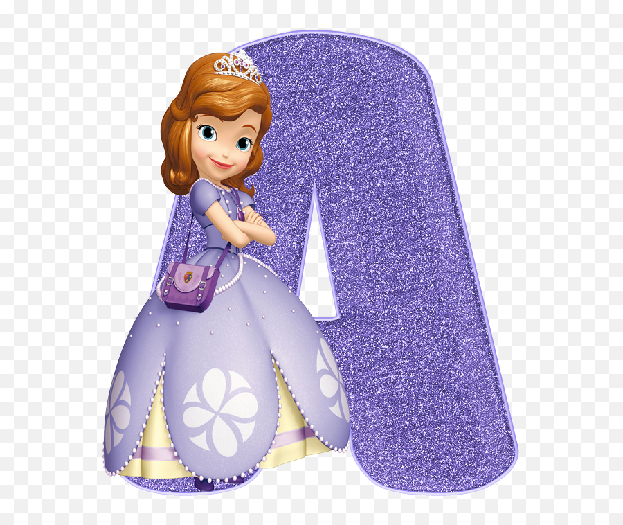 Alfabeto Princesa Sofia - Sofia The First Letter Png,Princesa Sofia Png