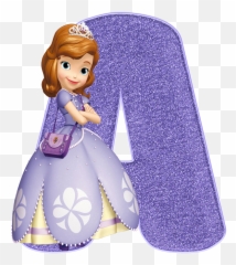 Alfabeto Princesa Sofia - Sofia The First Letter Png,Princesa Sofia Png