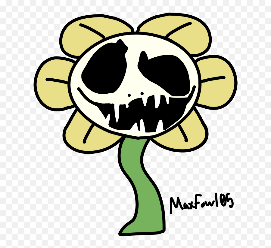 Creepy Flowey Face Art Hd Png Download - Scary Flowey Png,Creepy Face Png