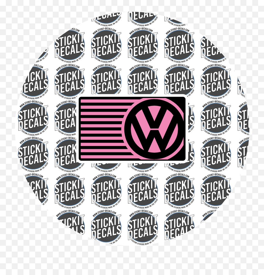 Volkswagen Airbag Warning Label Cover - Circle Png,Vw Logo Png