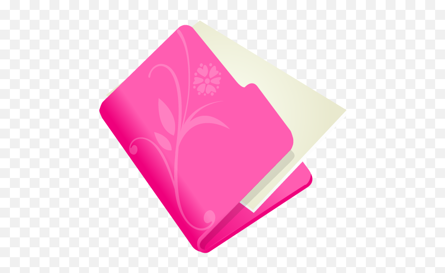Folder Flower Pink Icon Flowered Iconset Dapino - Icon Image Pink Png,Pixel Flower Png