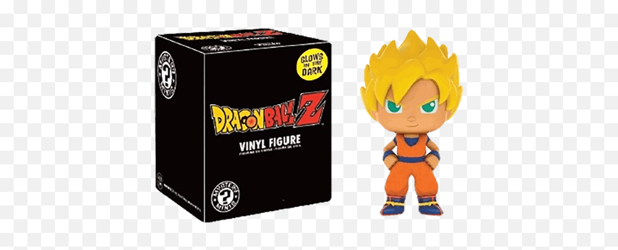 Dragon Ball Z - Glow In The Dark Super Saiyan Gokou Single Mystery Mini Single Box Dragon Ball Z Png,Super Saiyan Goku Png