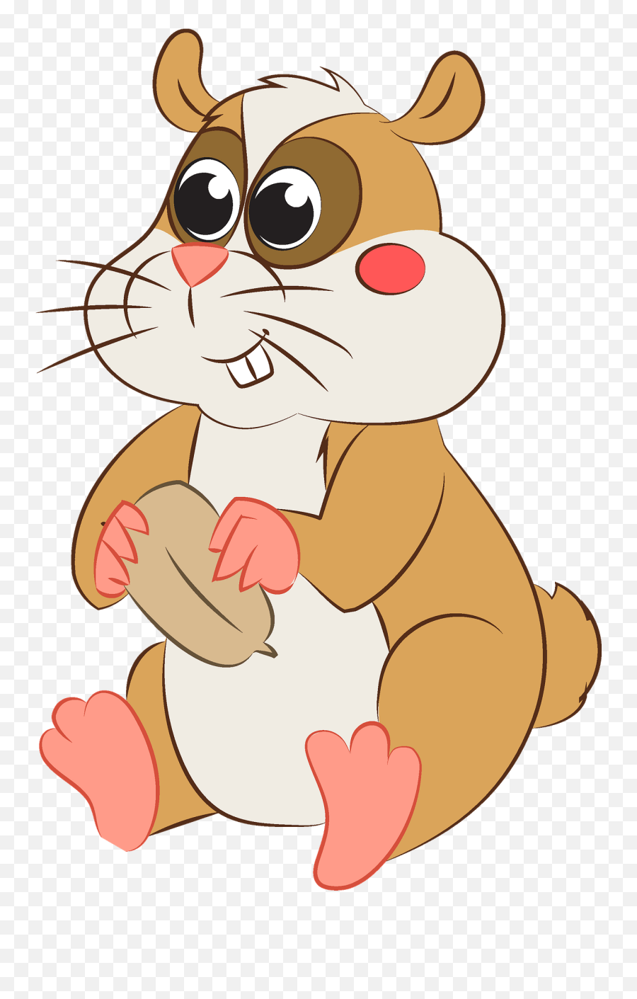 Clipart - Happy Png,Hamster Png