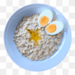Hard Boiled Egg Transparent Png - Oatmeal Dan Boiled Egg,Oatmeal Png