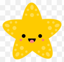 Cute Starfish - Cute Star Cartoon Png,Starfish Transparent Background