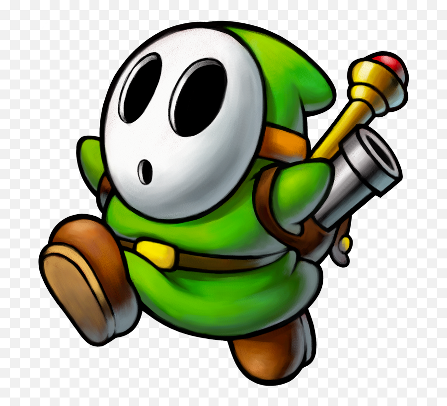 Sergeant Guy - Shy Guy Mario And Luigi Png,Shy Guy Png
