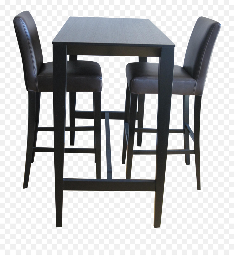 Barrel Triad High Bar Table 2 Stools - Crate And Barrel High Top Table Png,Bar Table Png