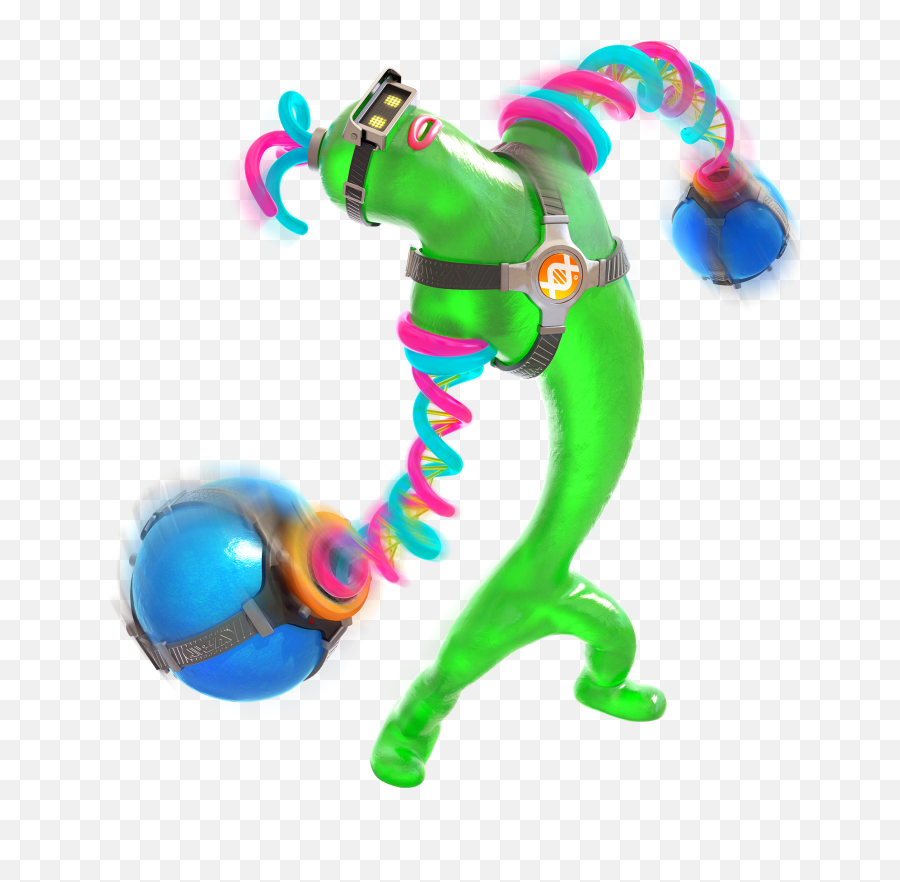 Armsu0027 New Character Helix Is Basically A Fusion Of Gumby And - Helix Arms Png,Gumby Png