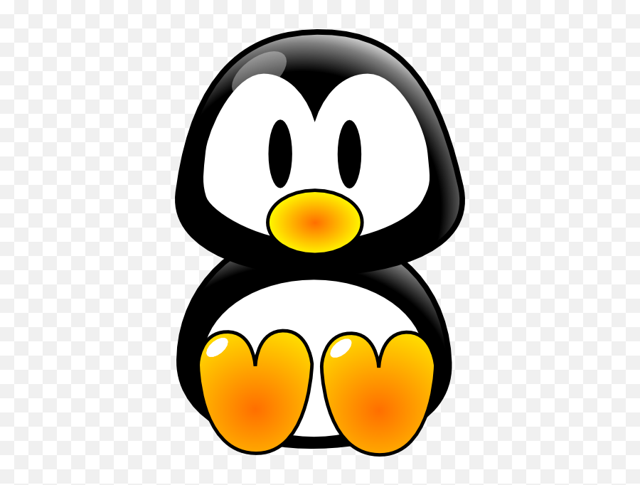 Baby Tux Clip Art - Vector Clip Art Online Penguin Clipart Png,Pingu Png