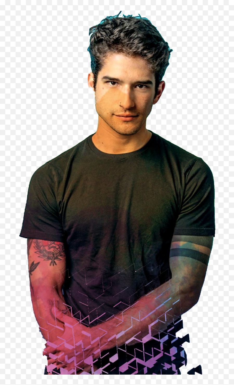 Tyler Posey Png Clipart All - Crew Neck,T Shirt Clipart Png