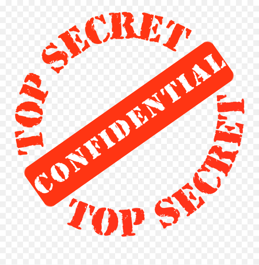Download Hd Top Secret Confidential - Stamp Transparent Png Confidential Top Secret Png,Top Secret Png