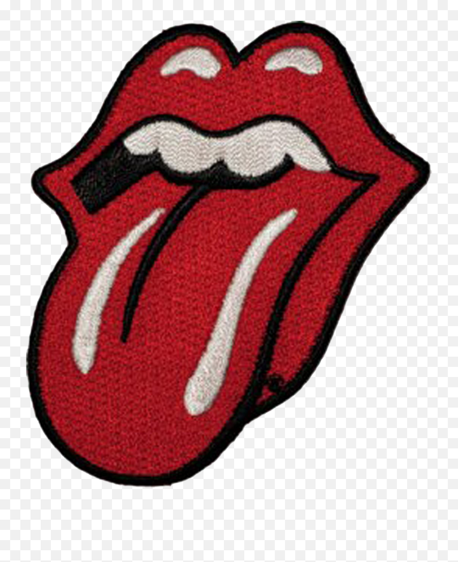 Rolling Stones Rollingstones Patch Lips - Rolling Stones Patch Png,Rolling Stone Logo Png