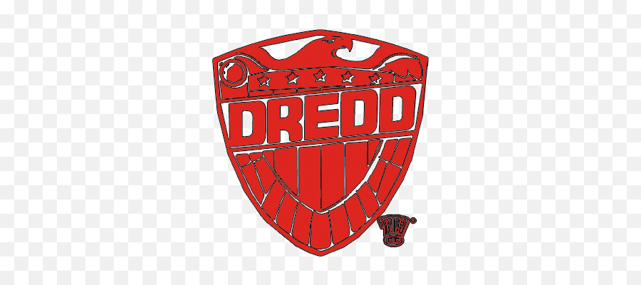 Judge Dredd Badge Mens Long Sleeve T - Language Png,Judge Dredd Logo
