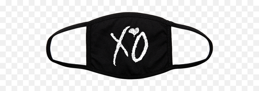 Xo Classic Logo Cloth Face Covering - Xo The Weeknd Png,Xoxo Png