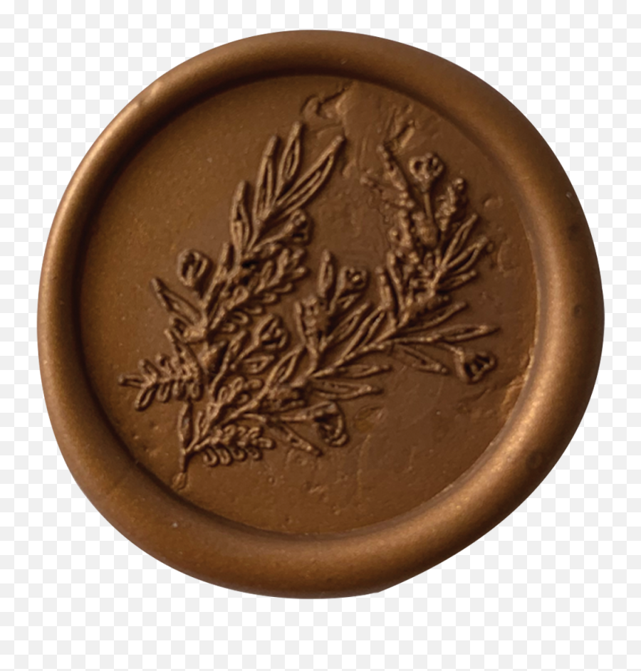 Carnation Wax Seal - Chocolate Png,Wax Seal Png