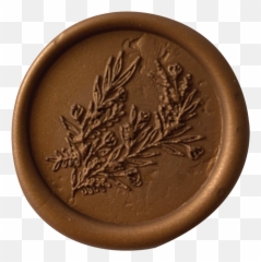 Carnation Wax Seal - Chocolate Png,Wax Seal Png