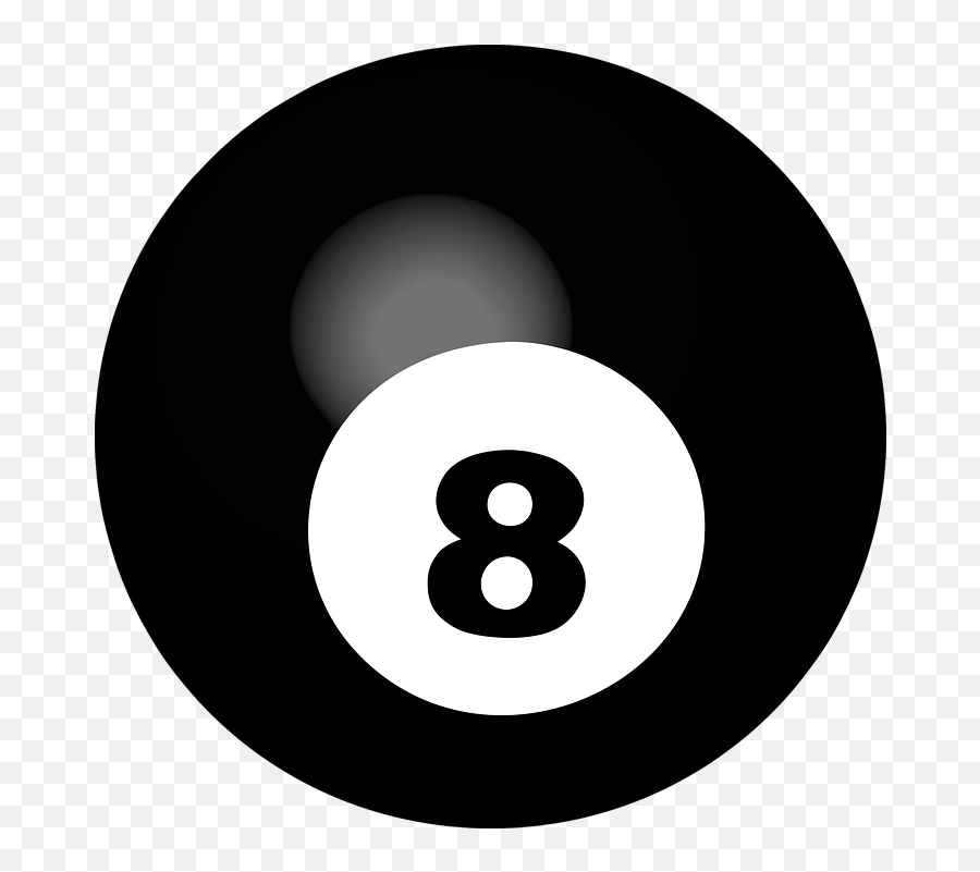 Download Eight Ball Png - Black 8 Ball,Magic 8 Ball Png
