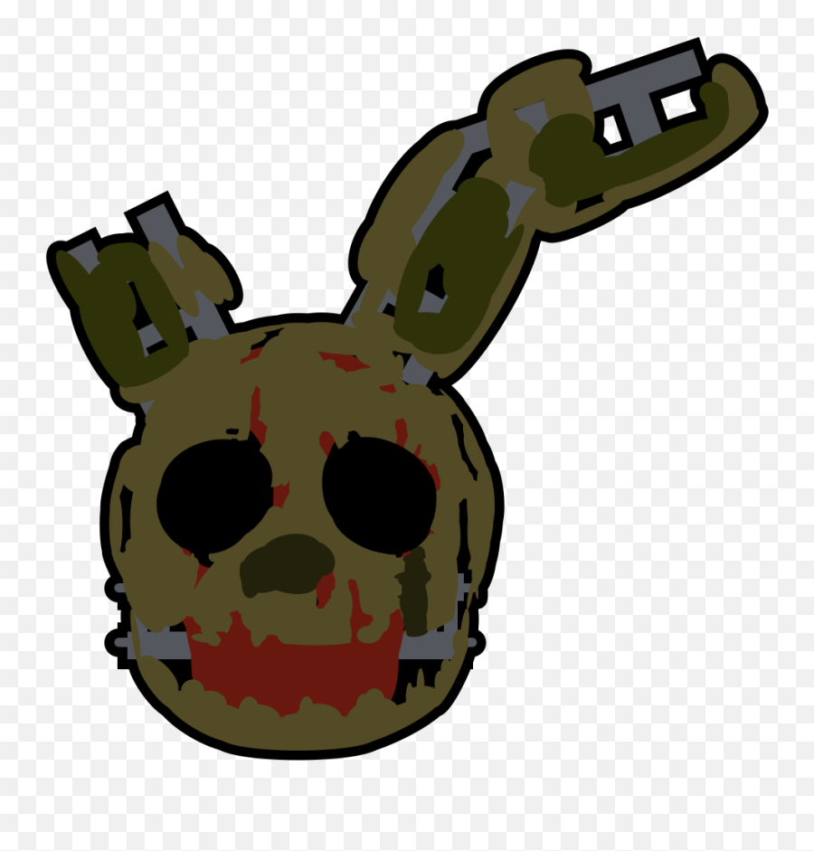 Smash Styled Stock Icon Of Springtrap - Creepy Png,Fnaf Icon