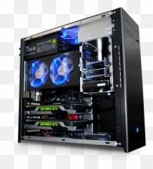 Png Transparent Computer Cpu - Gaming Cpu Png,Cpu Png