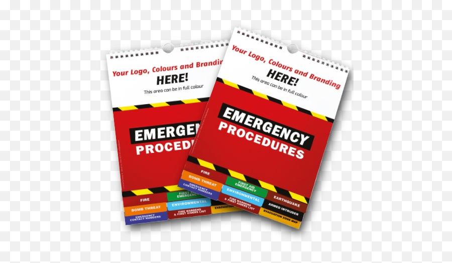 Emergency Procedures Flipchart Printing Bound Flipbooks - Emergency Flip Chart Nz Png,Flip Chart Icon