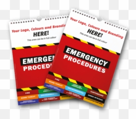 Emergency Procedures Flipchart Printing Bound Flipbooks - Chart Nz png
