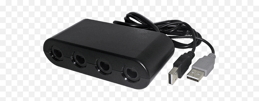 Wii U Gamecube Controller Adapter - Wii Adapter Controller Png,Gamecube Png
