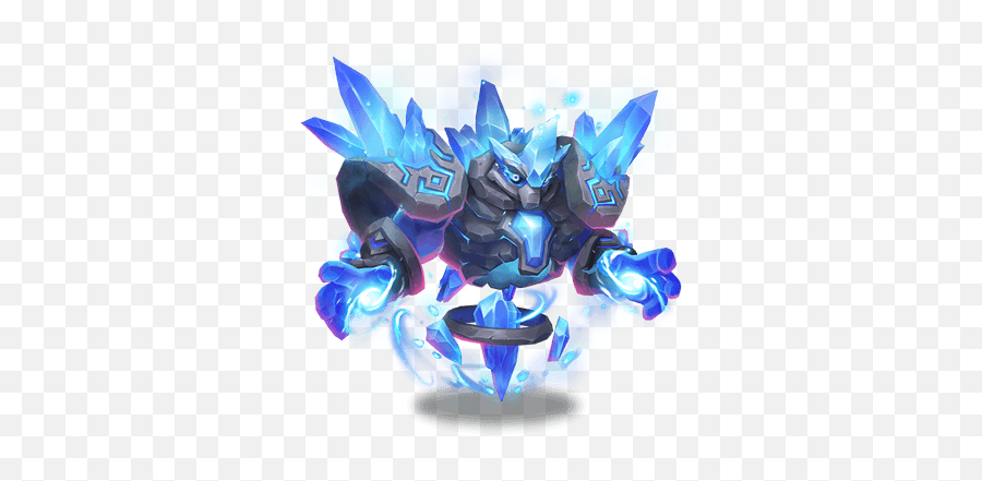 Heroes Frost Golem Castle Clash - Fictional Character Png,Frost Mage Icon