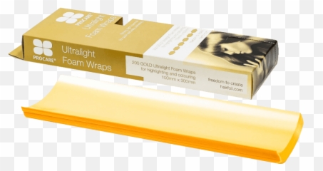 Ultralight Foam Wraps Gold 100mm X 300mm - Procare Cardboard Packaging png