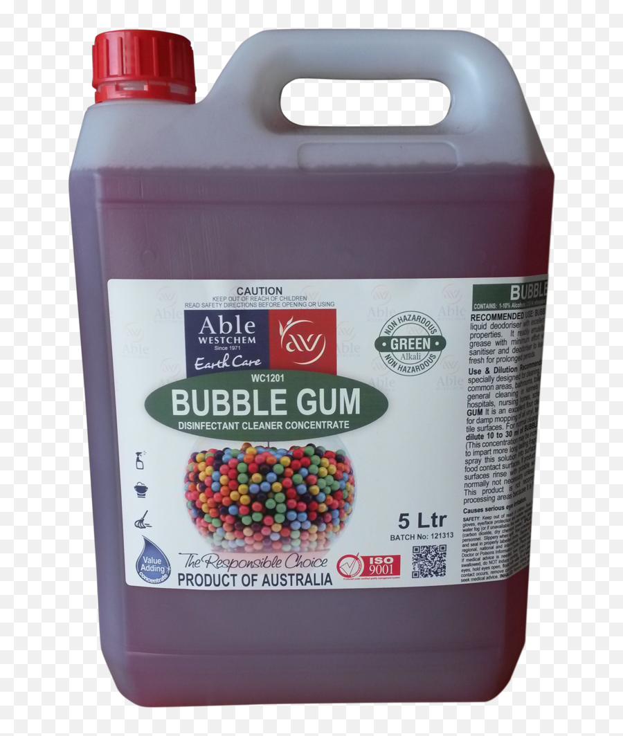 Bubble Gum - Cleaner U0026 Disinfectant U2013 Able Westchem Detergent Png,Bubble Gum Png