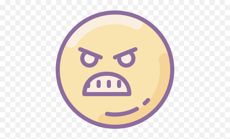 Angry Emoji Icon - Free Download Png And Vector Circle,Surprised Emoji Transparent Background