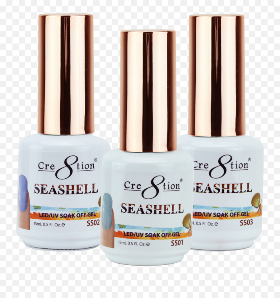 Seashell Gel U2014 Cre8tion Products - Nail Polish Png,Sea Shell Png